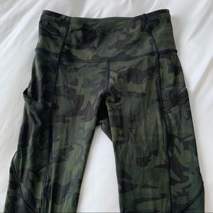 Lululemon fast and free leggings